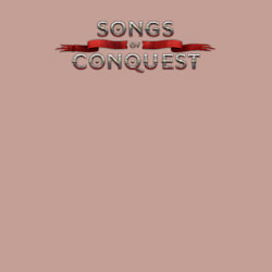 Свитшот хлопковый мужской Songs of conquest logo, цвет: пыльно-розовый — фото 2