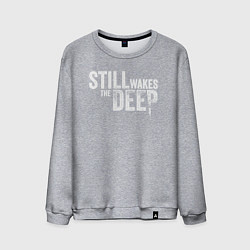 Мужской свитшот Still wakes the deep logo