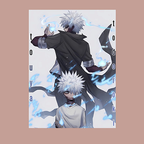 Мужской свитшот Моя геройская академия Даби Злодей / Пыльно-розовый – фото 3