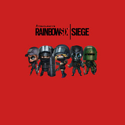 Свитшот хлопковый мужской Tom Clancys Rainbow Six Siege, цвет: красный — фото 2