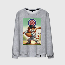 Мужской свитшот Lion - batter Chicago cubs