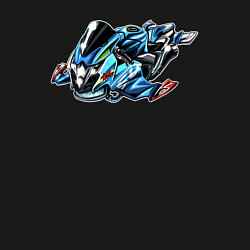 Свитшот хлопковый мужской Suzuki GSX-R, цвет: черный — фото 2