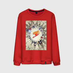 Свитшот хлопковый мужской Хвост Феи Люси Хартфилия, цвет: красный