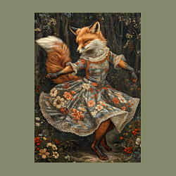 Свитшот хлопковый мужской Лиса Патрикеевна, цвет: авокадо — фото 2