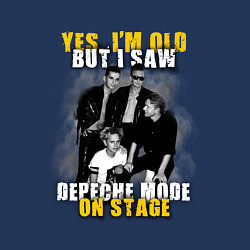 Свитшот хлопковый мужской Depeche Mode - On stage, цвет: тёмно-синий — фото 2