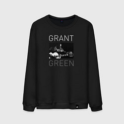 Свитшот хлопковый мужской Tribute to Grant Green, цвет: черный
