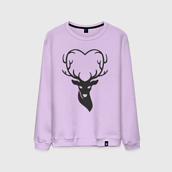 Мужской свитшот Love deer