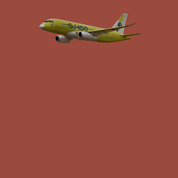 Свитшот хлопковый мужской Первый опытный самолет SSJ-NEW, цвет: кирпичный — фото 2