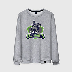 Мужской свитшот Elephants