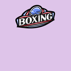 Свитшот хлопковый мужской Boxing sport, цвет: лаванда — фото 2