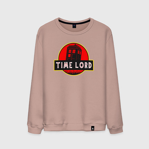 Мужской свитшот Повелитель времени / Пыльно-розовый – фото 1