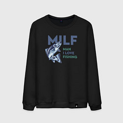 Мужской свитшот Milf милфа