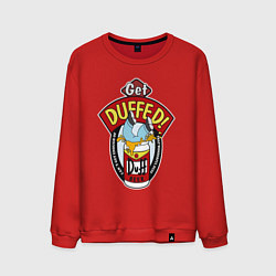 Мужской свитшот Duff beer with Homer