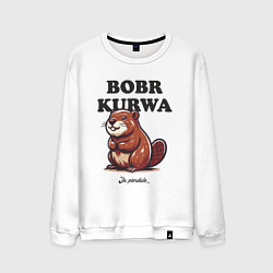 Мужской свитшот Bobr kurwa