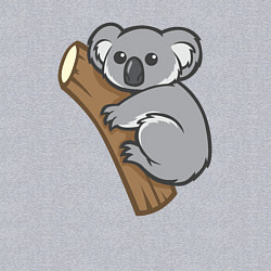 Свитшот хлопковый мужской Koala, цвет: меланж — фото 2