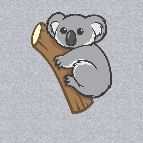 Мужской свитшот Koala / Меланж – фото 3