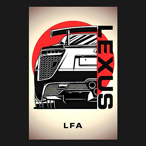 Мужской свитшот Lexus автомобиль jdm / Черный – фото 3