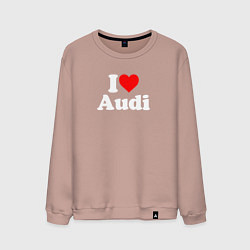 Мужской свитшот I love Audi