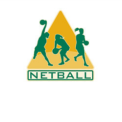 Свитшот хлопковый мужской Netball, цвет: белый — фото 2