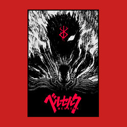 Свитшот хлопковый мужской Berserker knight, цвет: красный — фото 2