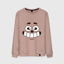 Мужской свитшот Улыбка смайл