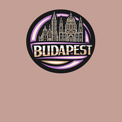 Свитшот хлопковый мужской Будапешт, цвет: пыльно-розовый — фото 2