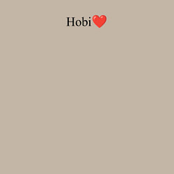 Свитшот хлопковый мужской BTS Hobi jhope, цвет: миндальный — фото 2