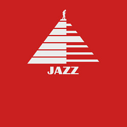 Свитшот хлопковый мужской Джаз пирамида, цвет: красный — фото 2