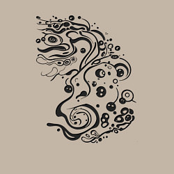 Свитшот хлопковый мужской Вдохновение из природы, цвет: миндальный — фото 2