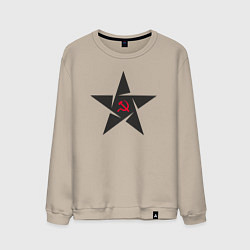 Мужской свитшот Black star USSR