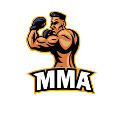 Свитшот хлопковый мужской Fighter MMA, цвет: белый — фото 2