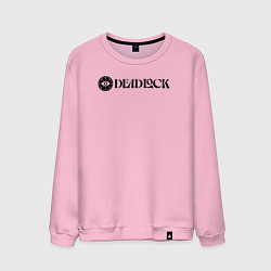 Мужской свитшот Deadlock white logo