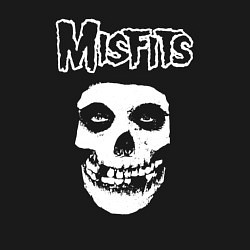 Свитшот хлопковый мужской Misfits band group, цвет: черный — фото 2