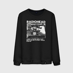 Мужской свитшот Radiohead band