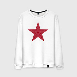 Мужской свитшот USSR red star