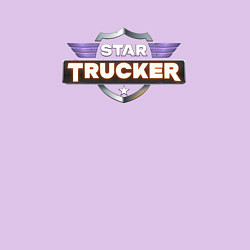 Свитшот хлопковый мужской Star Trucker, цвет: лаванда — фото 2