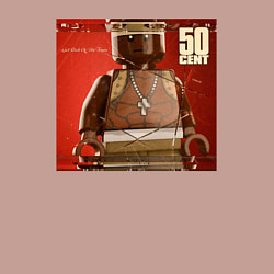 Свитшот хлопковый мужской Лего 50cent, цвет: пыльно-розовый — фото 2