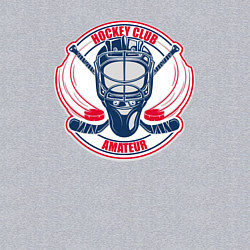 Свитшот хлопковый мужской Hockey club amateur, цвет: меланж — фото 2