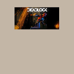 Свитшот хлопковый мужской Deadlock Infernus, цвет: миндальный — фото 2