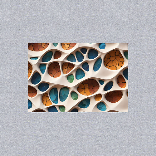 Мужской свитшот Вдохновлено Антонио Гауди / Меланж – фото 3