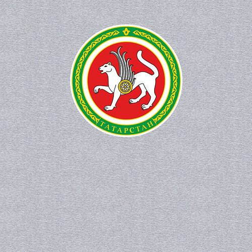 Мужской свитшот Татарстан 16 / Меланж – фото 3