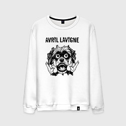 Мужской свитшот Avril Lavigne - rock dog