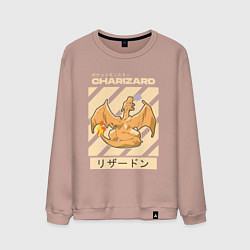 Мужской свитшот Покемоны Чаризард Charizard