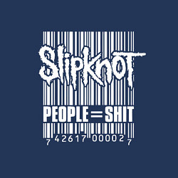 Свитшот хлопковый мужской Slipknot - people shit, цвет: тёмно-синий — фото 2