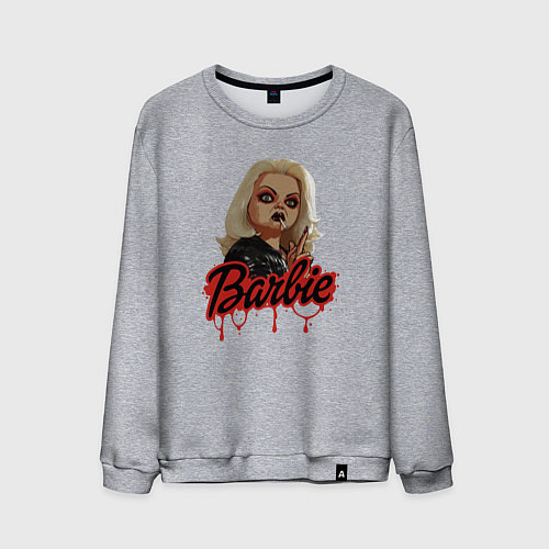 Мужской свитшот Тиффани невеста Чаки / Меланж – фото 1