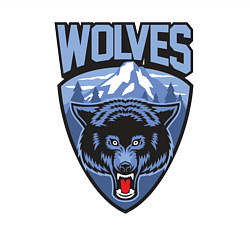 Свитшот хлопковый мужской Мы волки, цвет: белый — фото 2