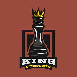 Свитшот хлопковый мужской Королевские стратегии, цвет: кирпичный — фото 2