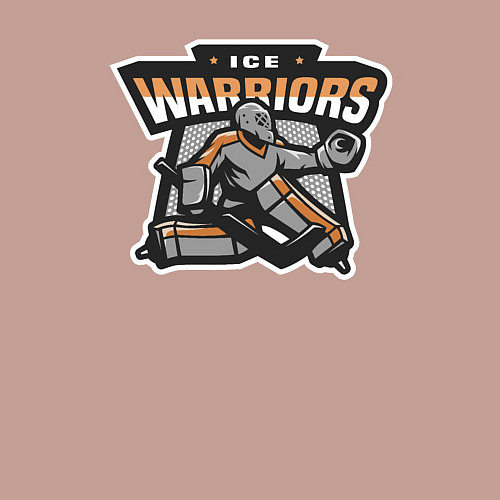 Мужской свитшот Ледяные воины / Пыльно-розовый – фото 3