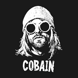 Свитшот хлопковый мужской Nirvana - Cobain, цвет: черный — фото 2