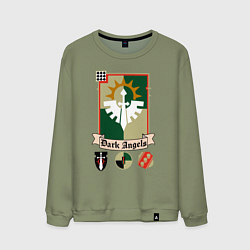 Мужской свитшот Dark angels Warhammer 40k